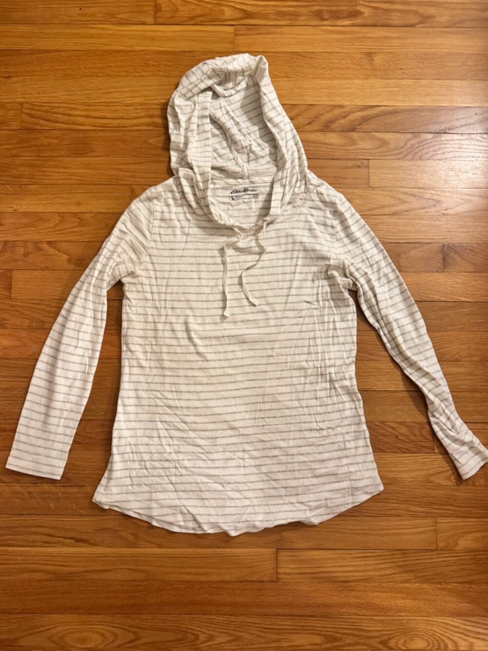 Eddie Bauer Women's Striped Hood Pullover